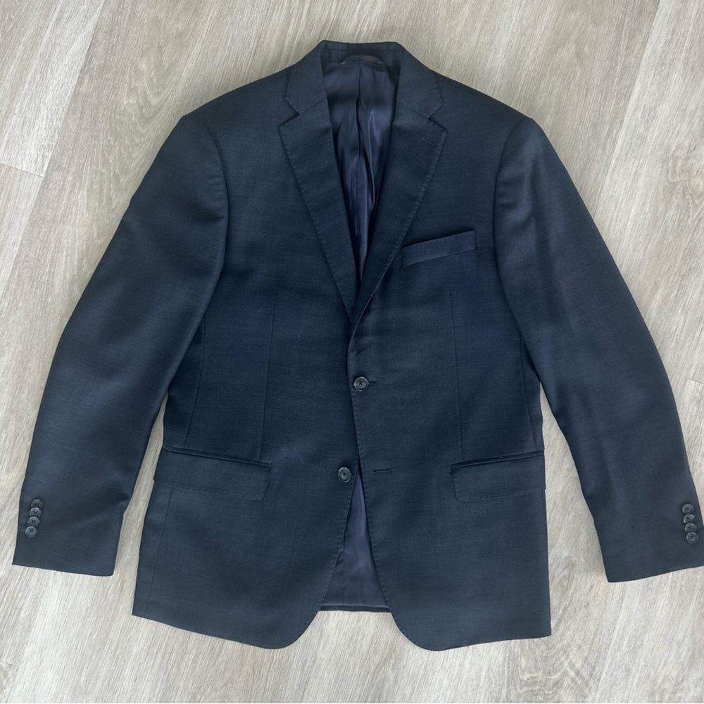 Michael Kors for Lord & Taylor Men’s Navy Suit 40R Jacket 38x30 Pants - Picture 2 of 13